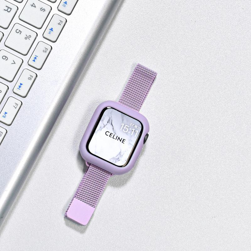 Milanese Loop Apple Watch Band, Slim Stainless Steel