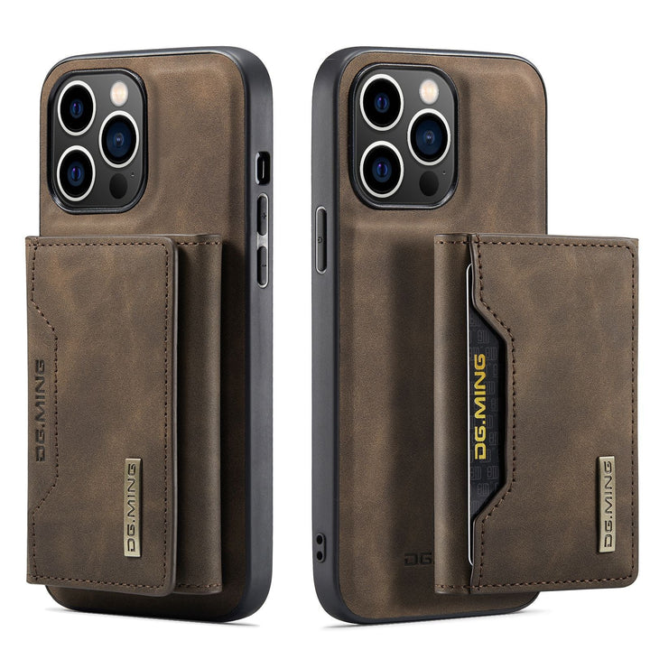 iPhone 14 Pro Max Magnetic Wallet Case, 8 Card Slots