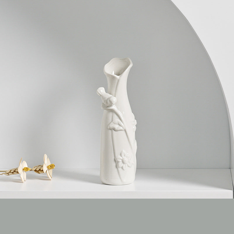 Mini Ceramic Vase for Whimsical Pastel Shelf Decor