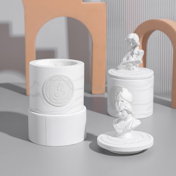Decorative Sculptural Candle for Elegant Home Ambiance