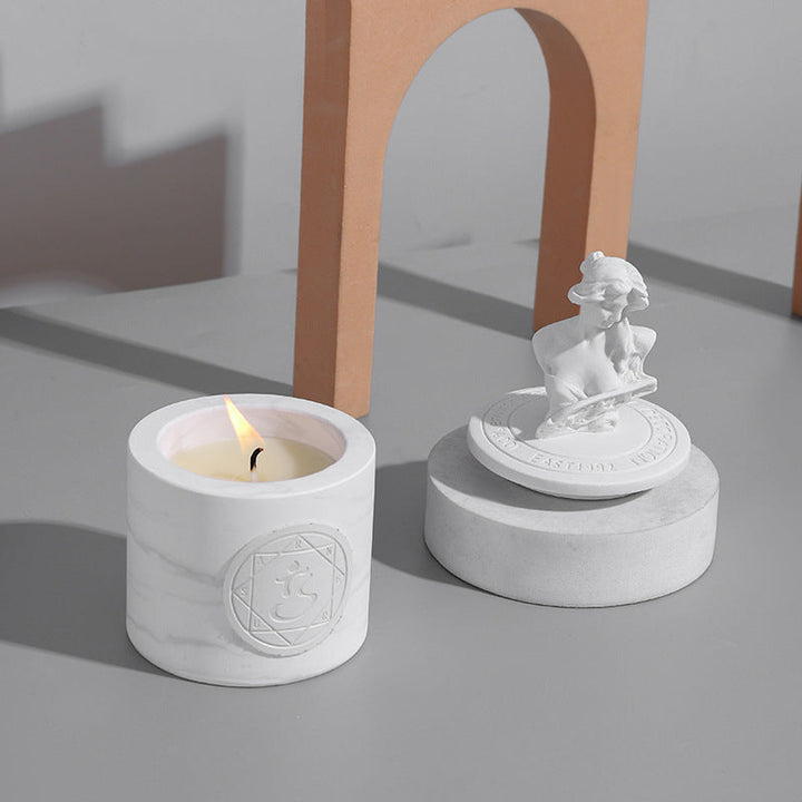 Decorative Sculptural Candle for Elegant Home Ambiance