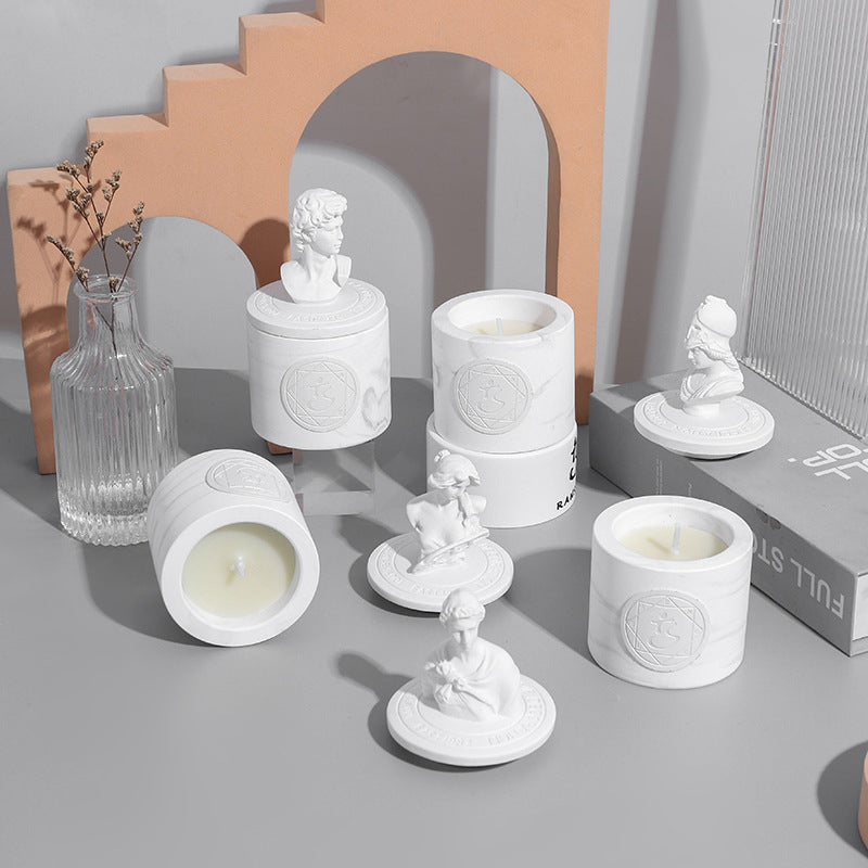 Decorative Sculptural Candle for Elegant Home Ambiance