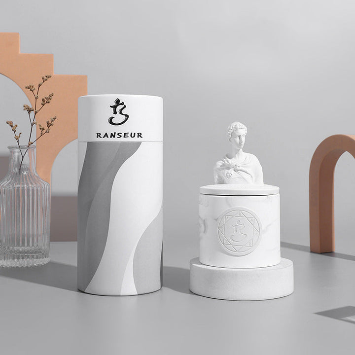 Decorative Sculptural Candle for Elegant Home Ambiance