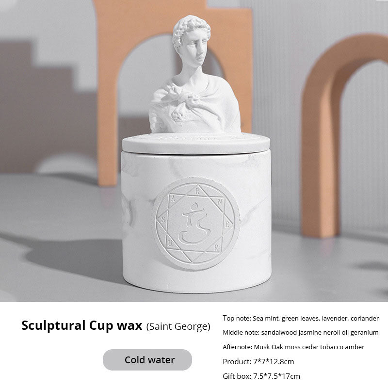 Decorative Sculptural Candle for Elegant Home Ambiance