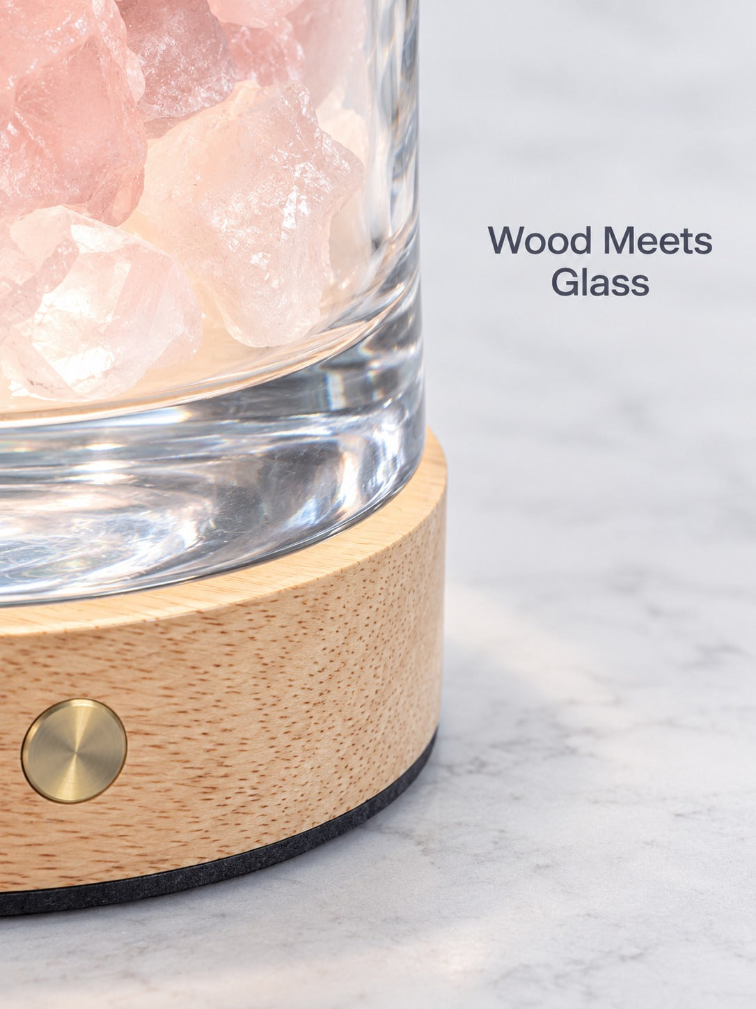 Aromatherapy Crystal Lamp: Flame-Free Room Scent Decor