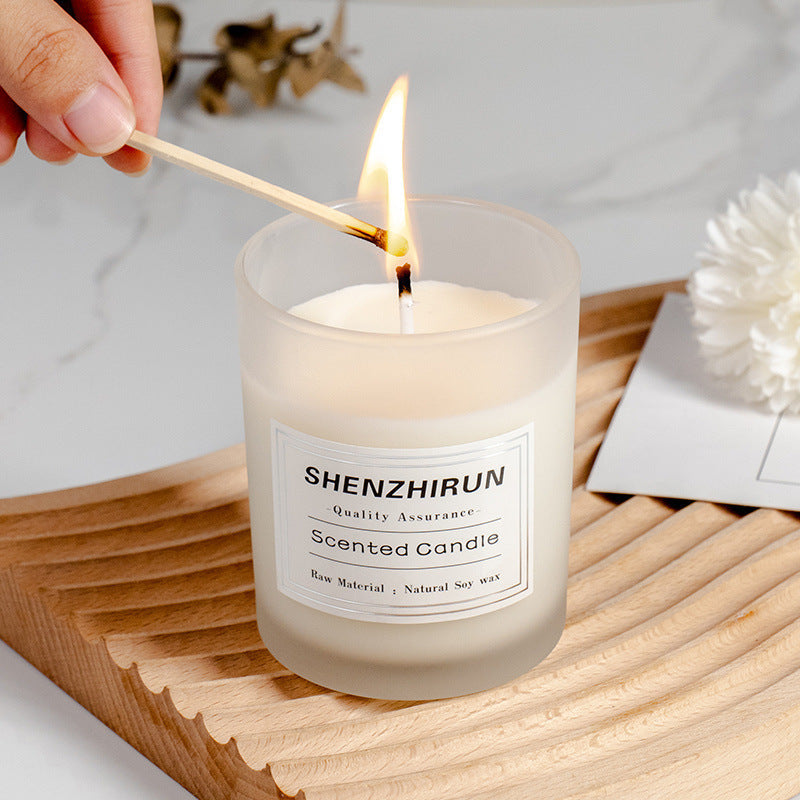 Soy Wax Scented Candle for Calm Home Ambiance Décor