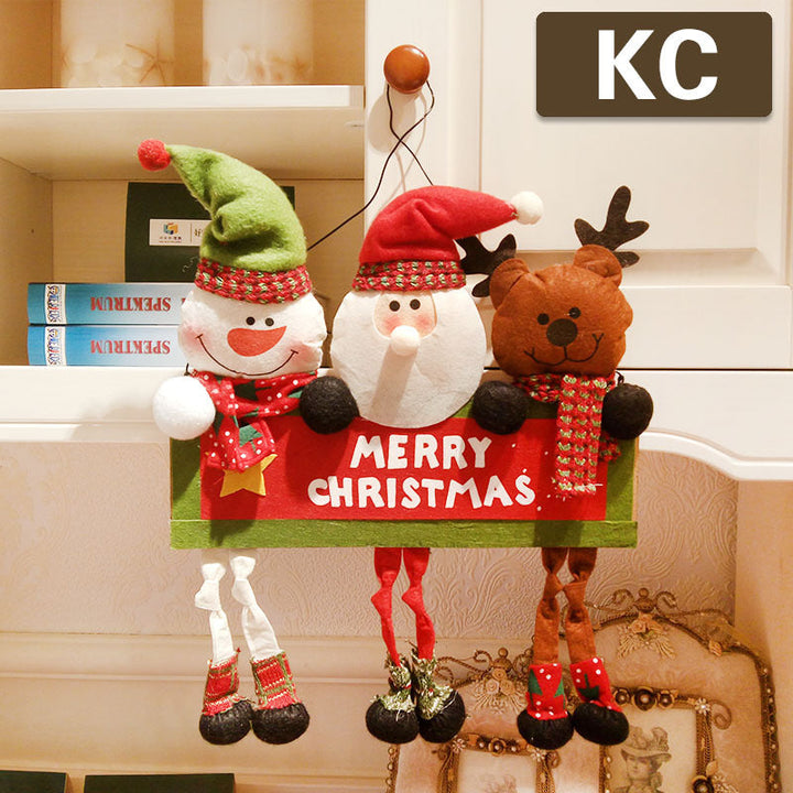 Christmas Door Hanging Decoration for Festive Cheer