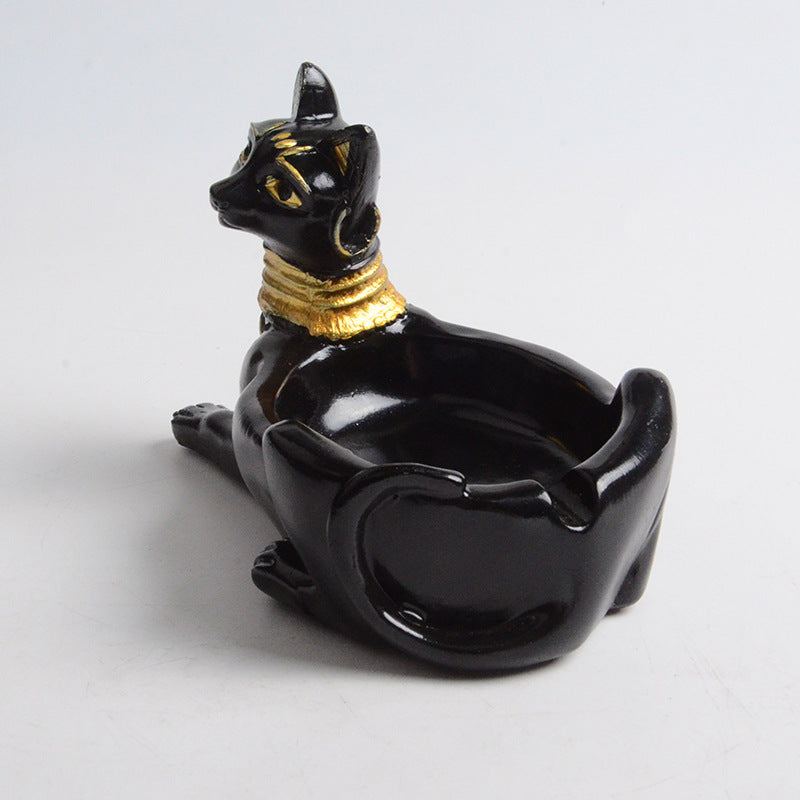 Egyptian Ashtray Ornament | Sculptural Desktop Decor