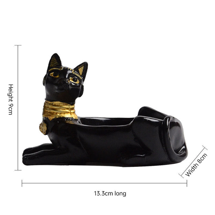 Egyptian Ashtray Ornament | Sculptural Desktop Decor
