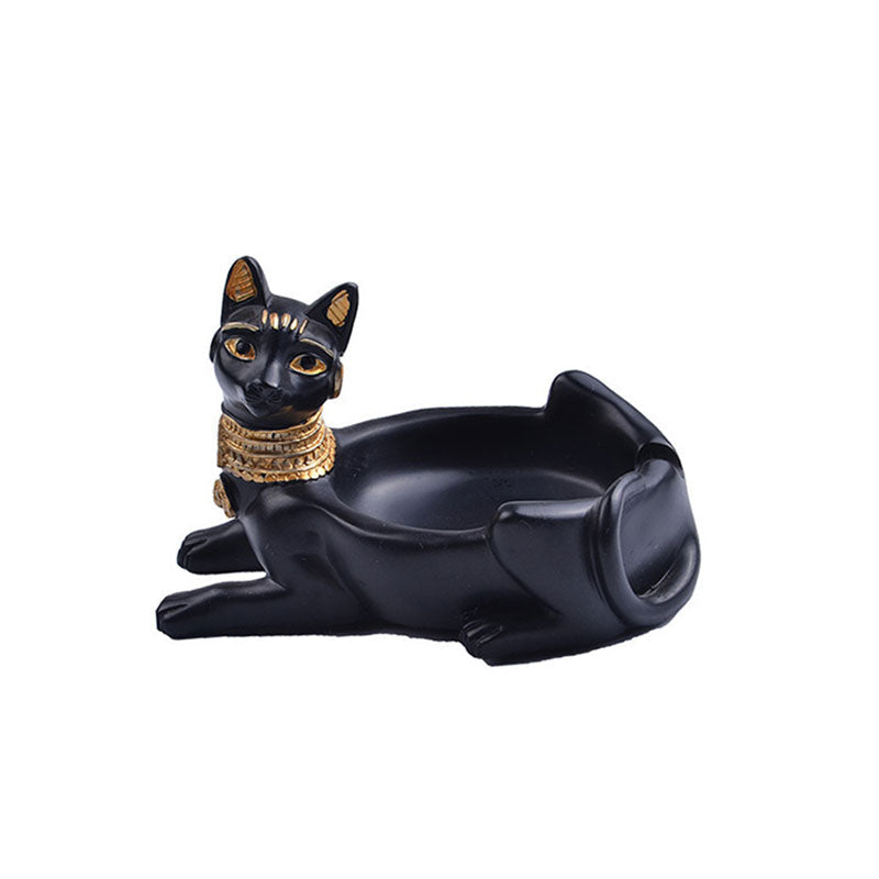 Egyptian Ashtray Ornament | Sculptural Desktop Decor