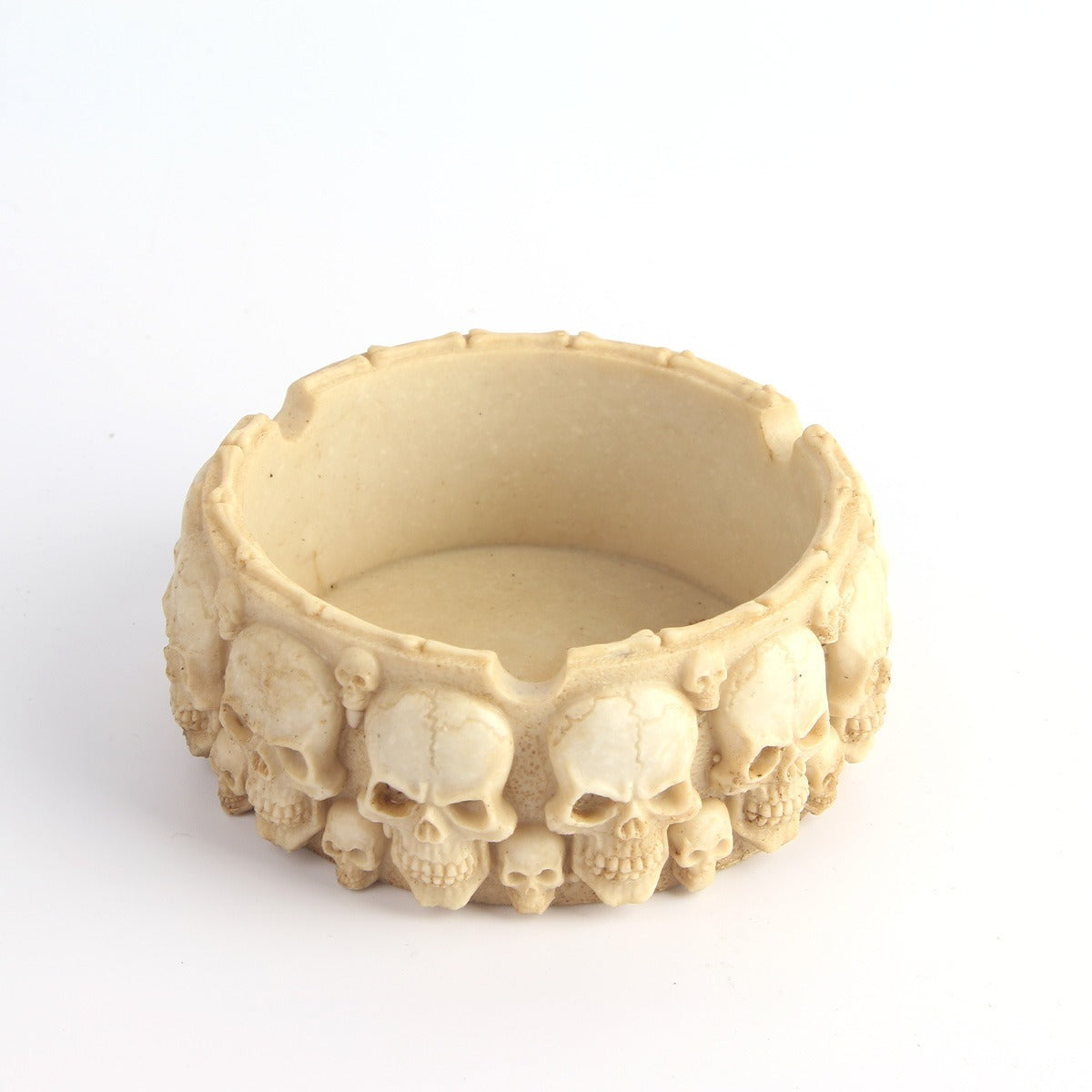 Skull Ashtray Ornament for Distinctive Gothic Decor