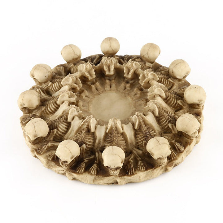 Skeleton Ashtray Gothic Home Decor Table Centerpiece