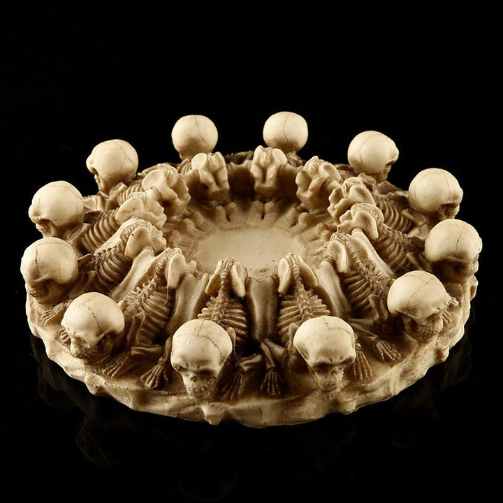 Skeleton Ashtray Gothic Home Decor Table Centerpiece