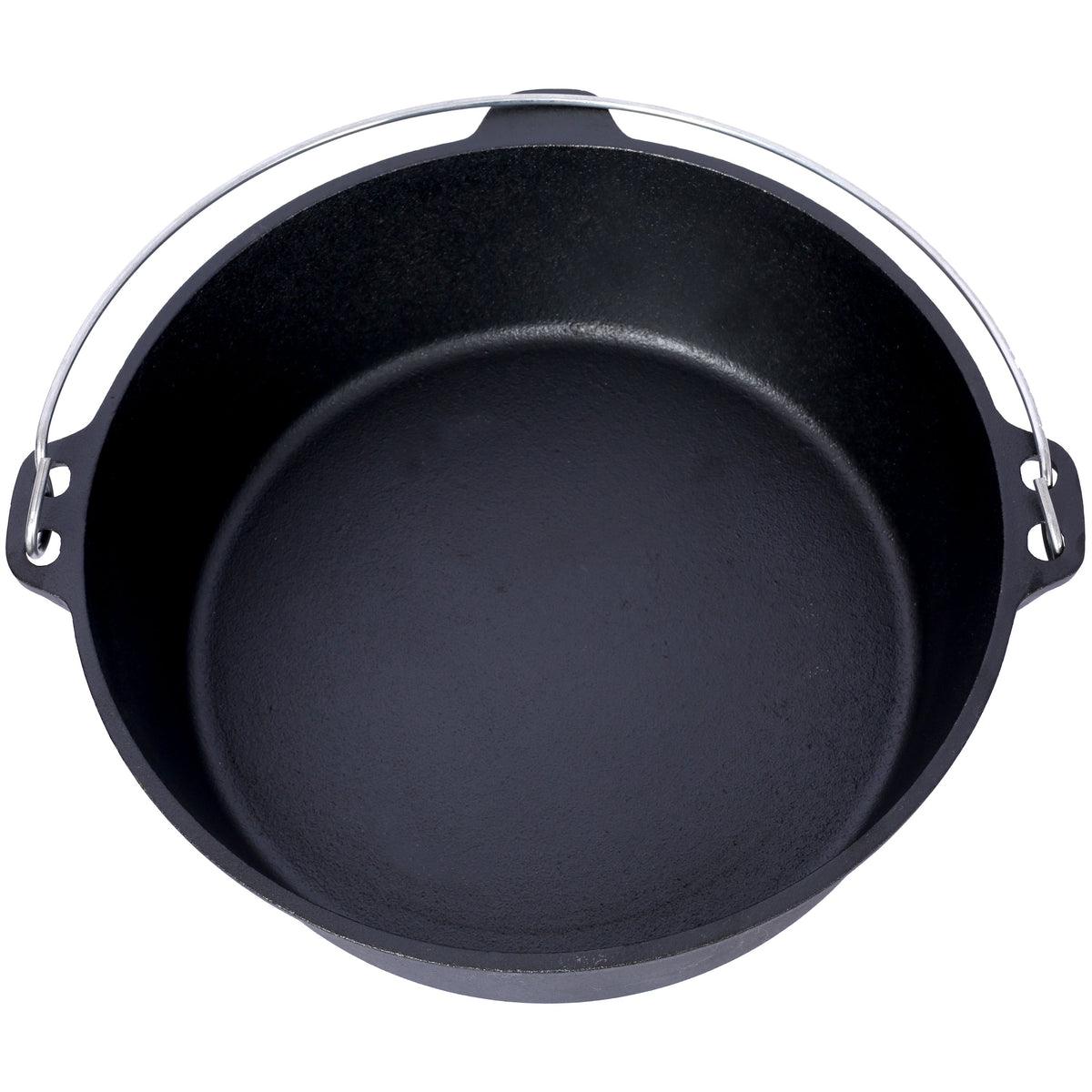 Cast Iron Dutch Oven with Lid for Campfire Cooking