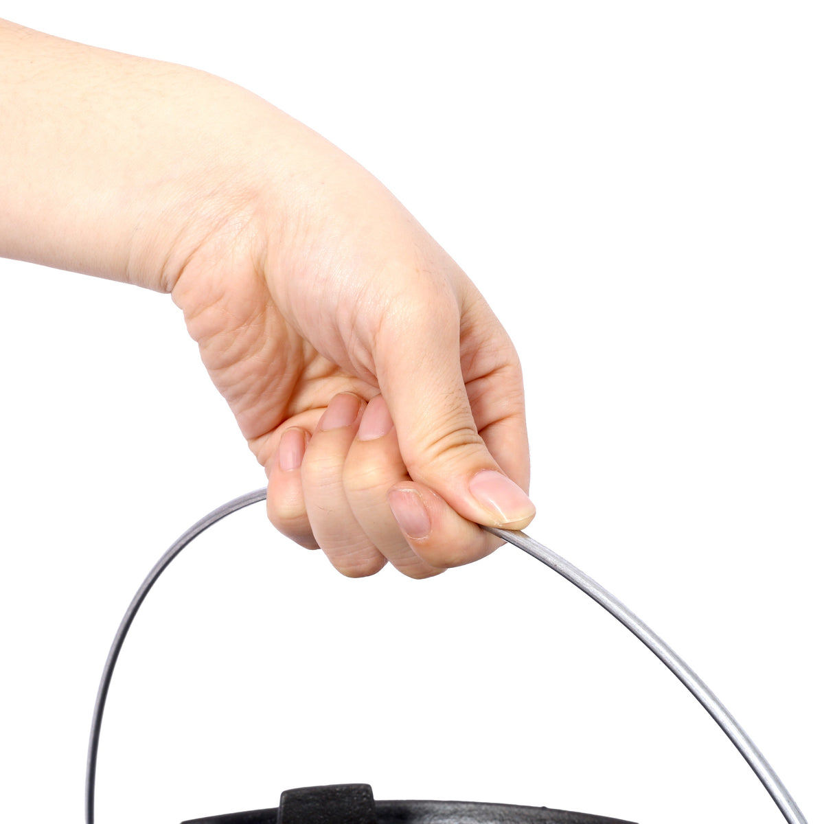 Cast Iron Dutch Oven with Lid for Campfire Cooking