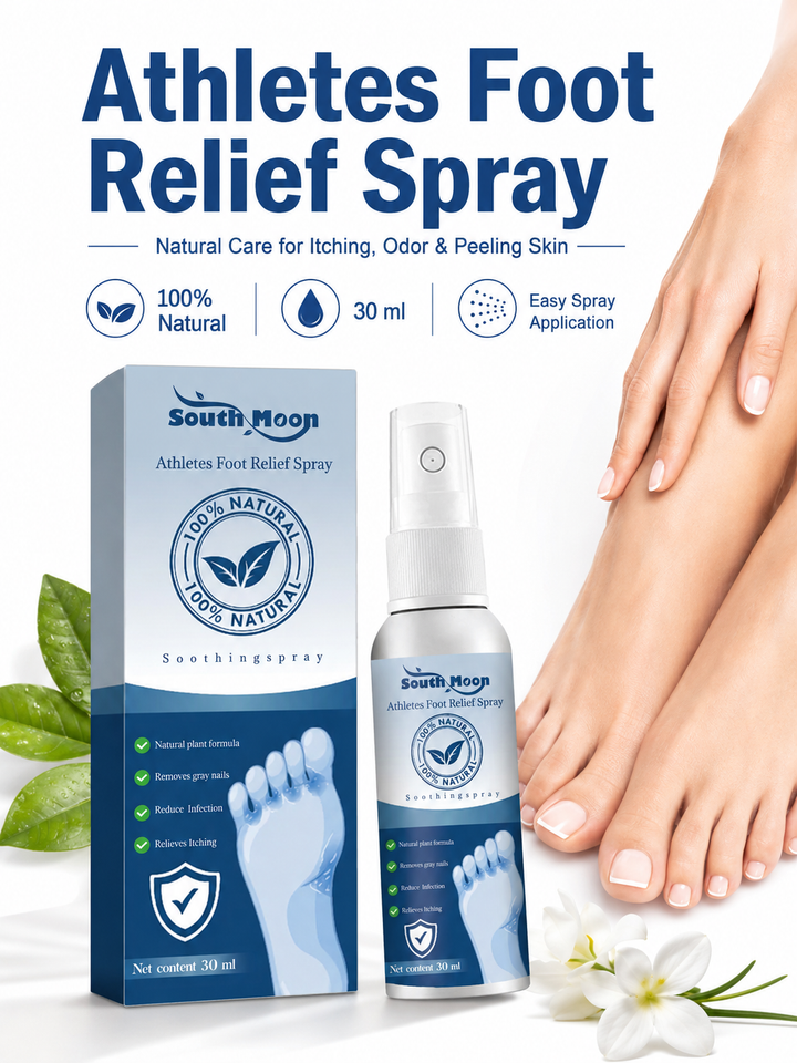 Athlete’s Foot Spray - Natural Relief for Itchy, Gray Nails