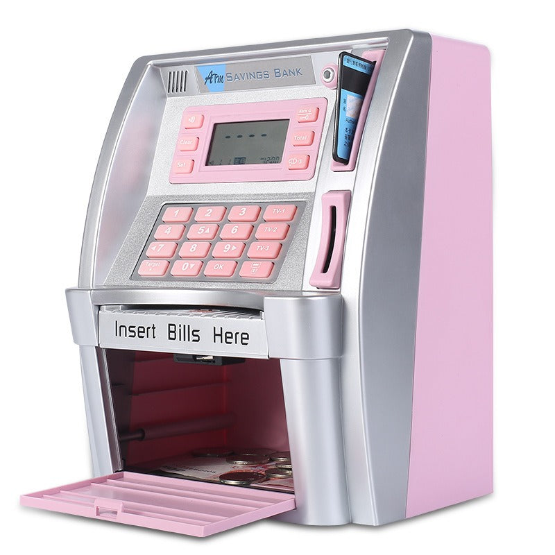 Children's Electronic Savings Bank With Code Access