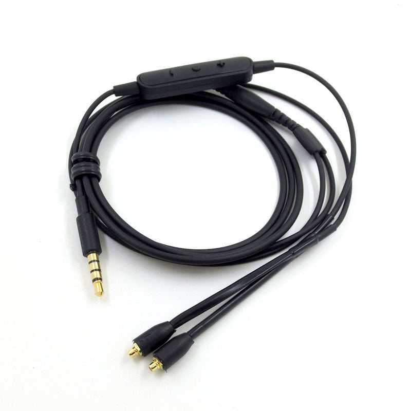 Shure SE215 MMCX Cable with Inline Volume and Call Control