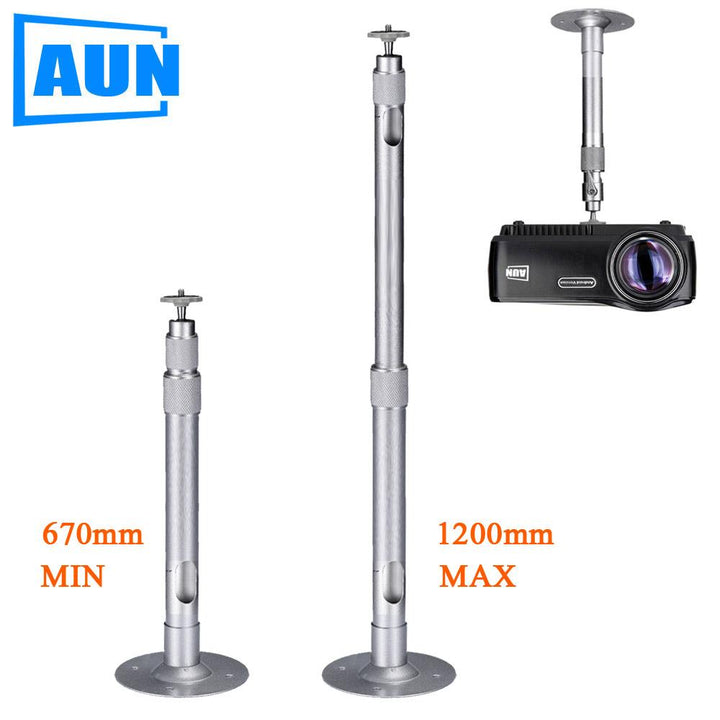 Adjustable Projector Ceiling Mount, 670-1200mm Length