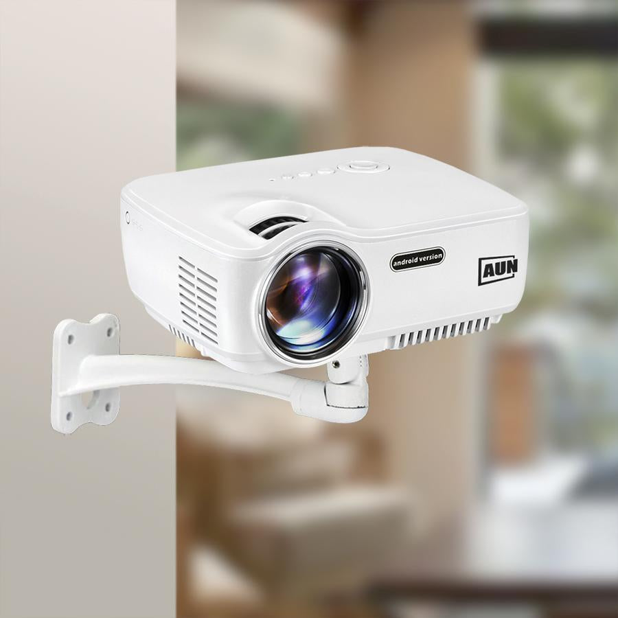 AUN Projector Wall Mount with 360° Angle Adjustment