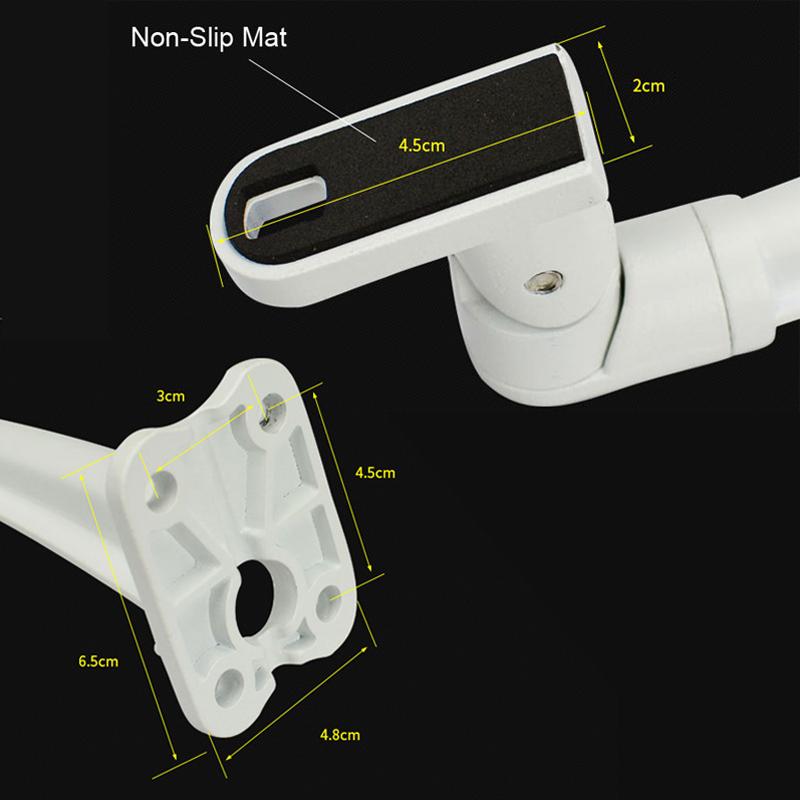 AUN Projector Wall Mount with 360° Angle Adjustment