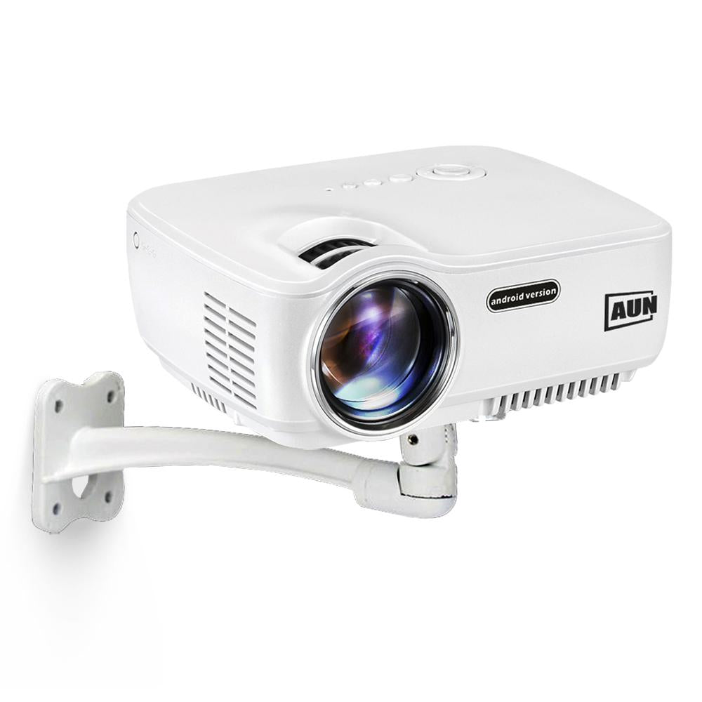 AUN Projector Wall Mount with 360° Angle Adjustment