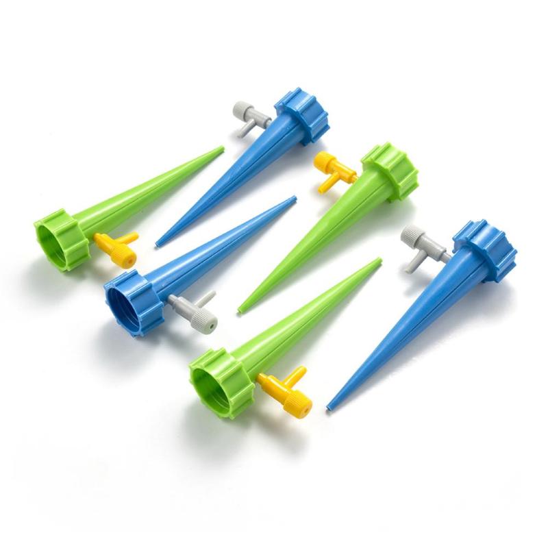 Plant Watering Stakes: Adjustable Bottle Drip Irrigation