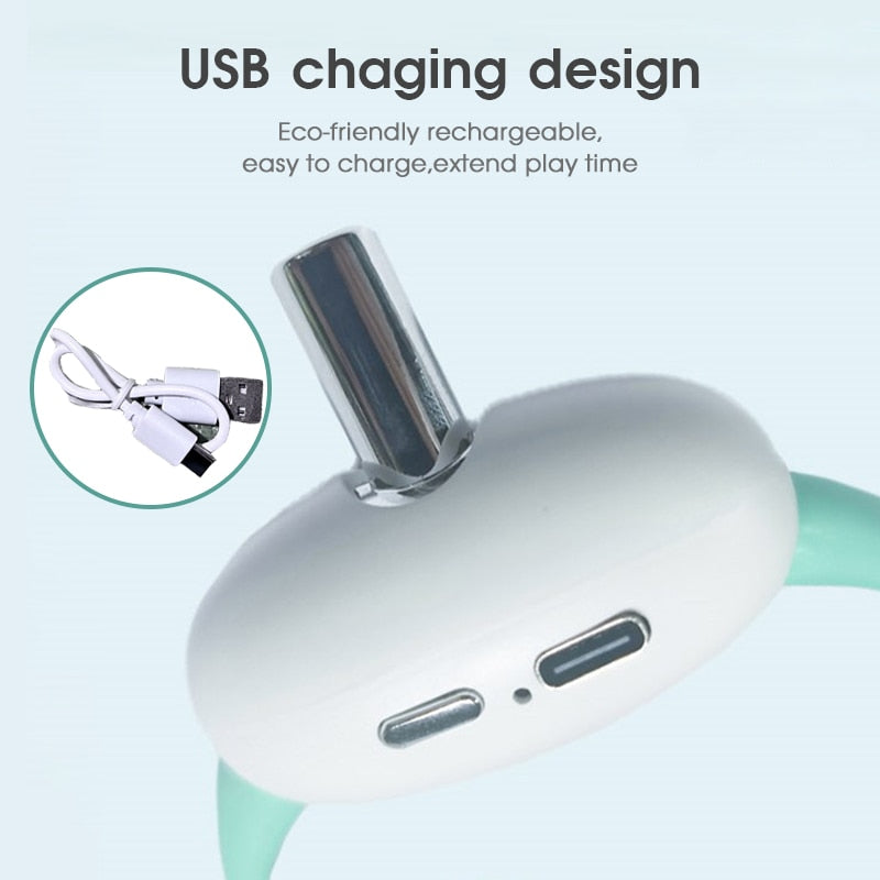 Automatic Cat Laser Toy Collar for Hands-Free Indoor Play