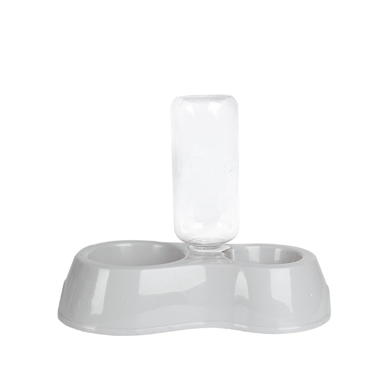 Automatic Pet Bowl With Self-Refilling Water Station