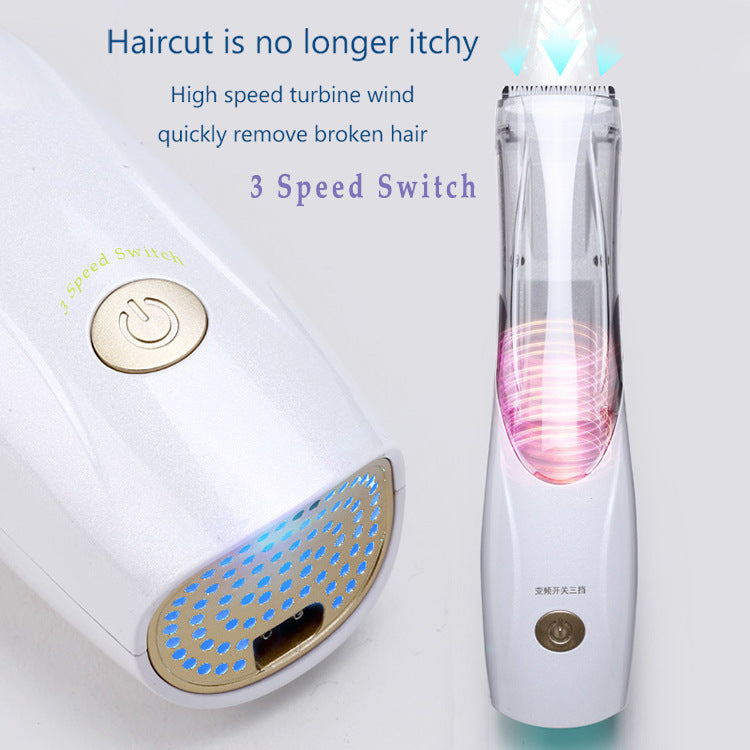 Pet Hair Clipper With Suction for Cleaner Grooming