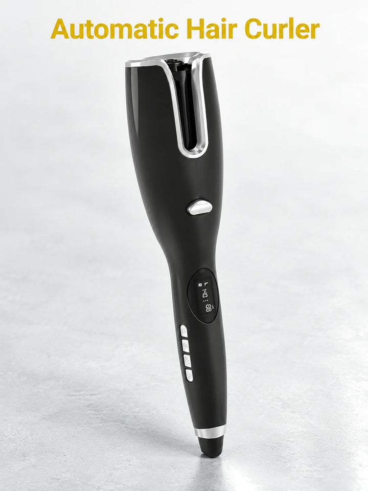 Automatic Hair Curler with Rotating Air Wand, 1 Inch