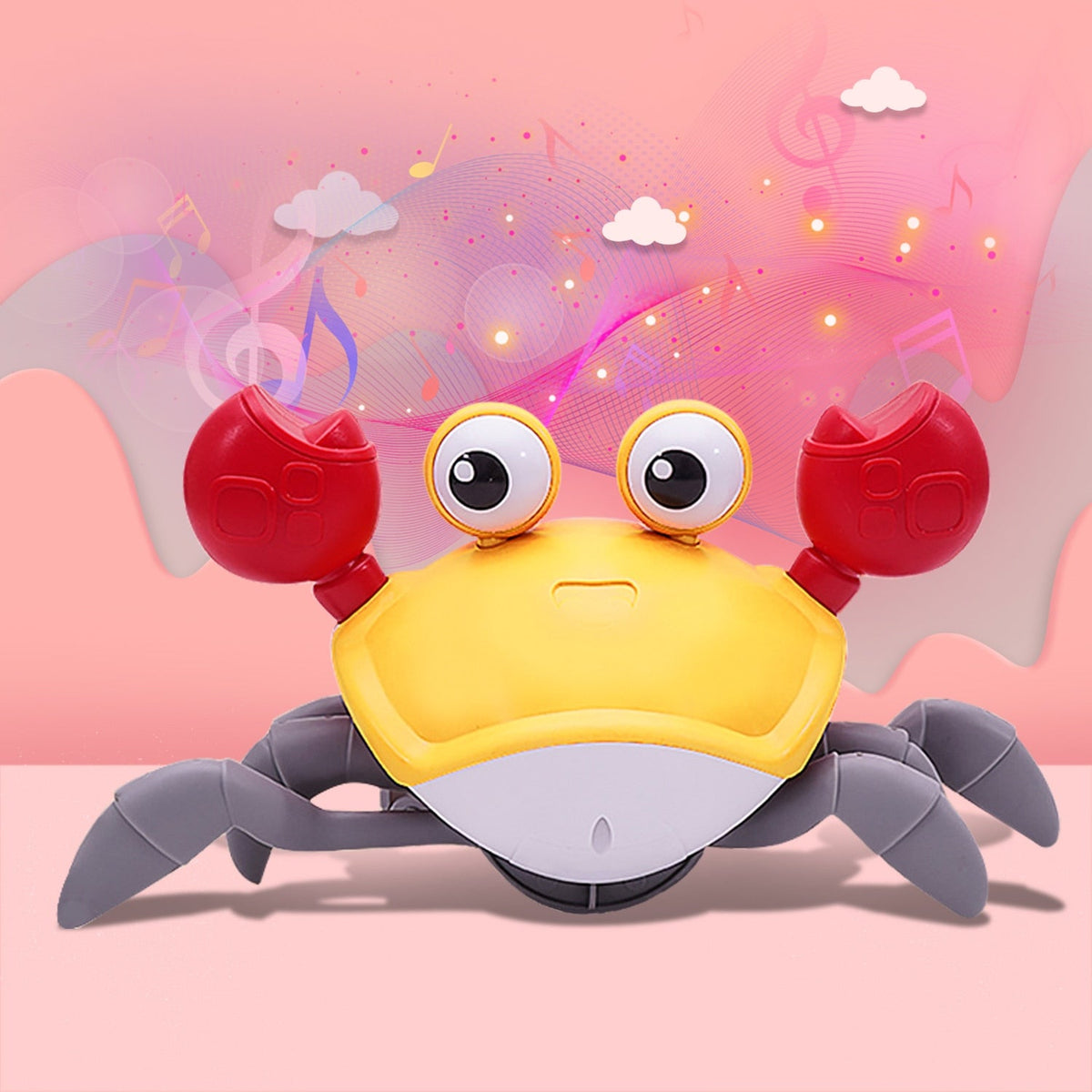 Interactive Crawling Crab Toy for Screen-Free Play
