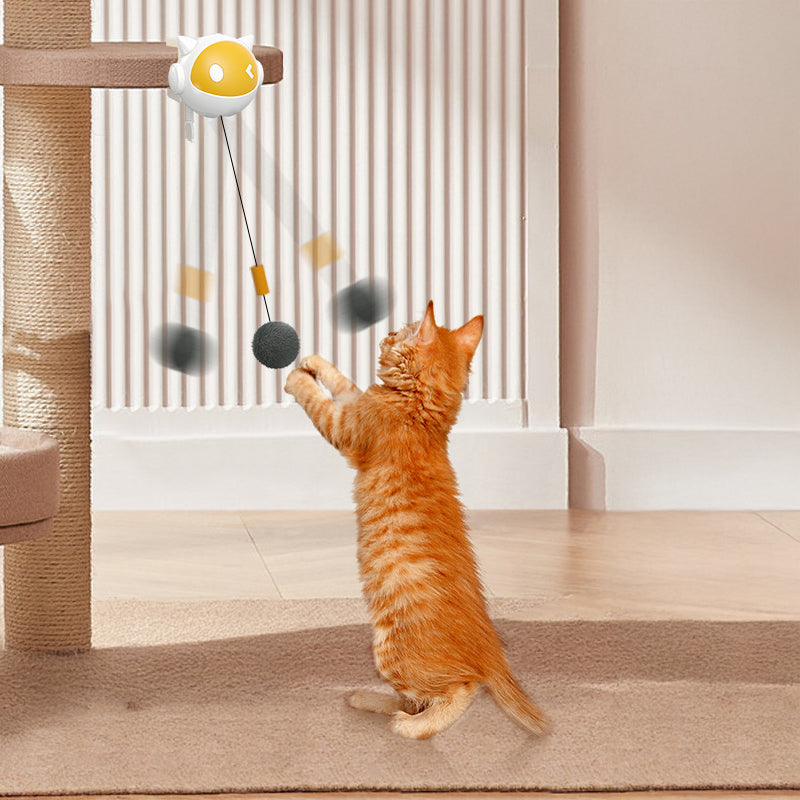 Automatic Interactive Cat Toy Ball for Hands-Free Play