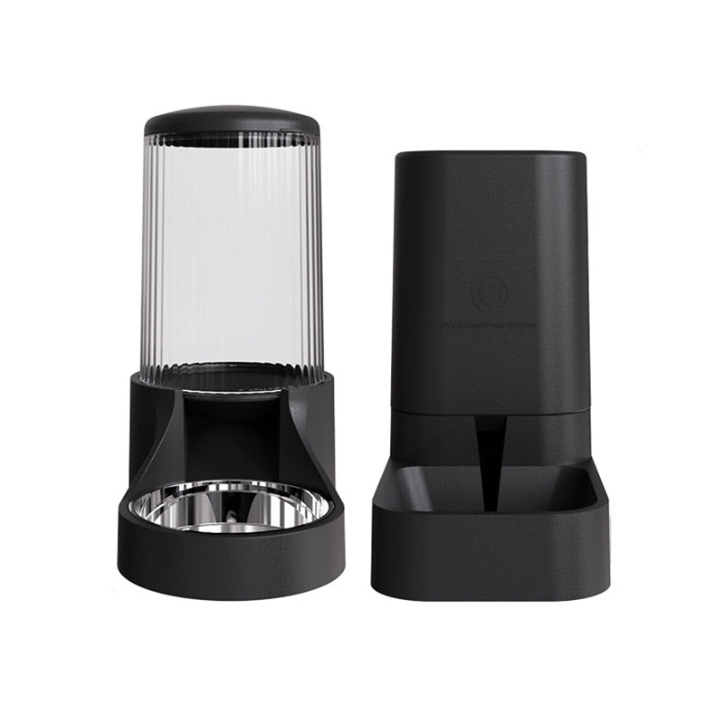 Automatic Pet Feeder With 3.8L Water, 2.1kg Food