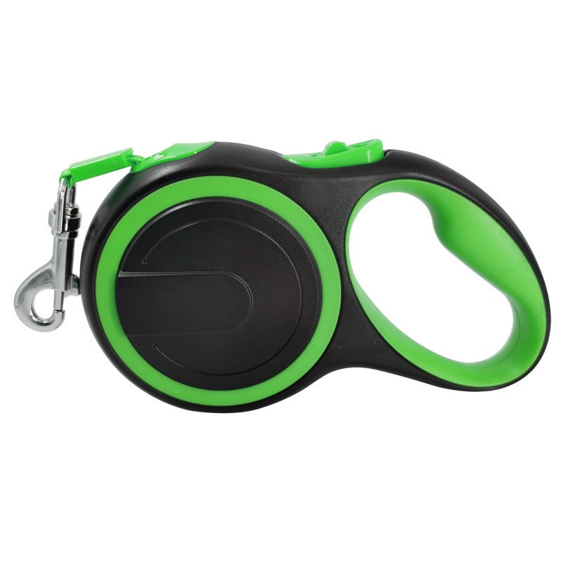 Retractable Dog Leash With One-Hand Lock Control