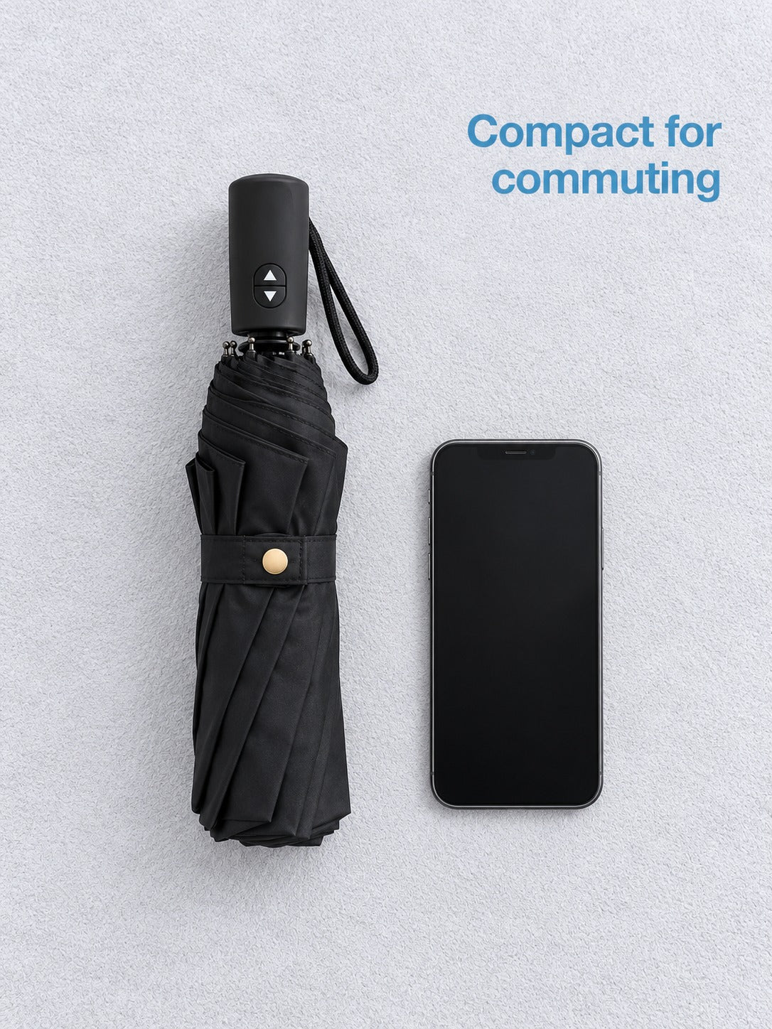 Automatic Wind Resistant Umbrella for Men Commuters