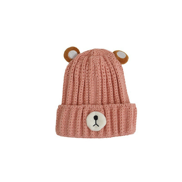 Children's Knitted Bear Hat for Cozy Winter Warmth