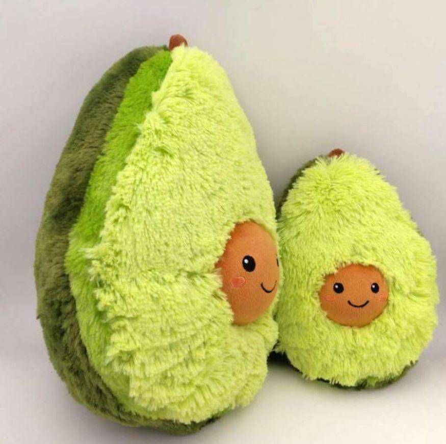 Avocado Plush Cushion for Cozy Cuddles and Cute Decor