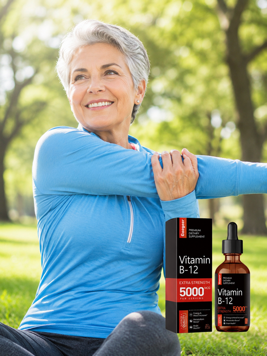 Vitamin B‑12 Liquid Supplement — Extra Strength 5000 MCG