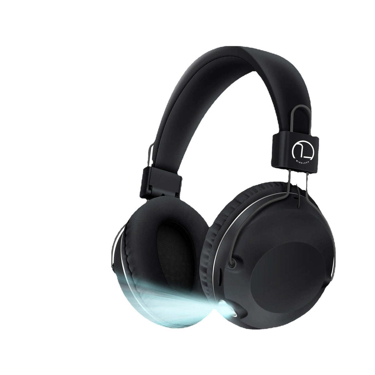 Bluetooth Headphones with Flashlight and microSD Mode