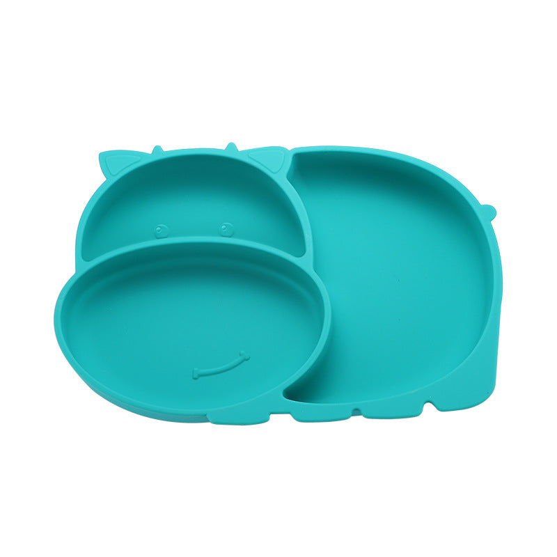 Silicone Baby Feeding Plate Set for Less Messy Meals