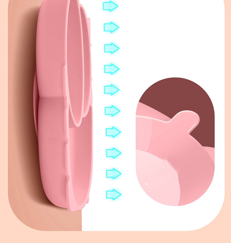Silicone Baby Feeding Plate Set for Less Messy Meals