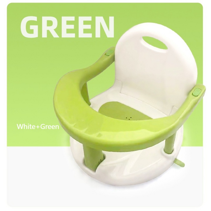 Baby Bath Seat with Anti-Tip Backrest Support