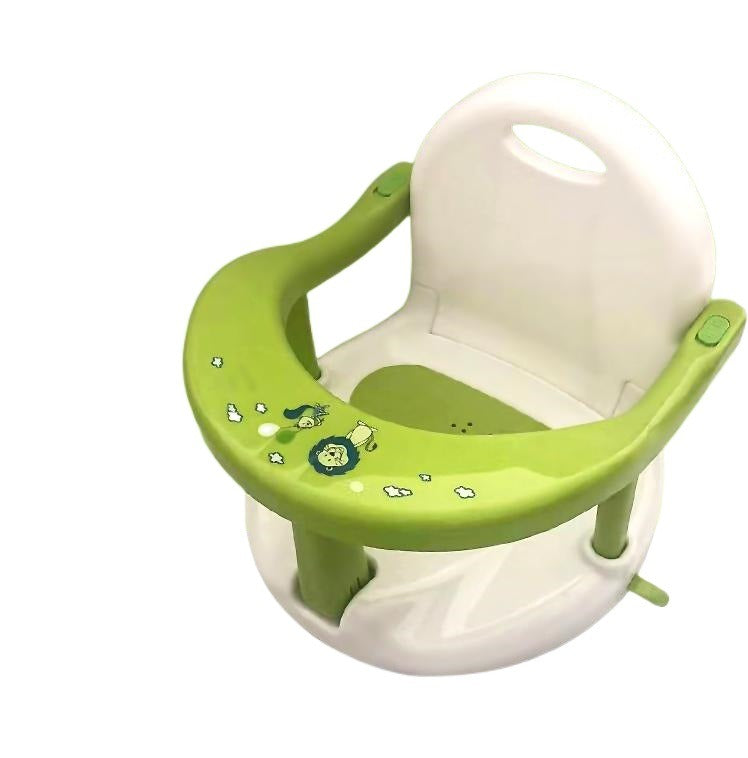 Baby Bath Seat with Anti-Tip Backrest Support