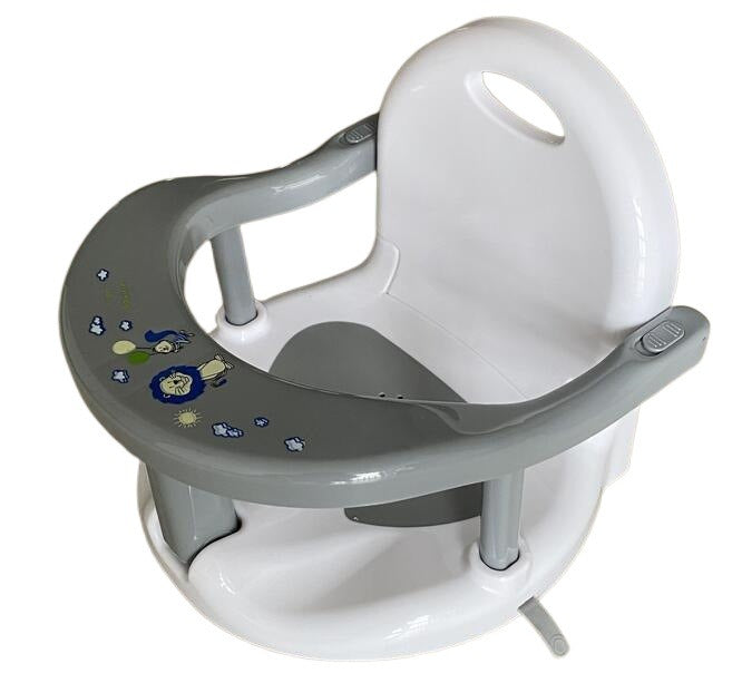 Baby Bath Seat with Anti-Tip Backrest Support