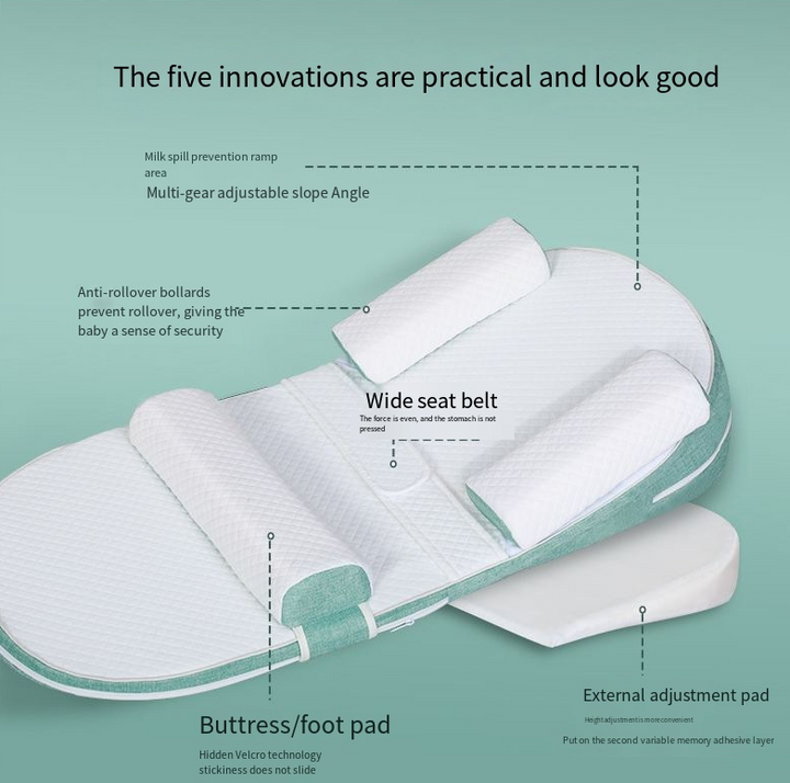 Baby Slope Cushion - Anti Spit-Up Nursing Pillow
