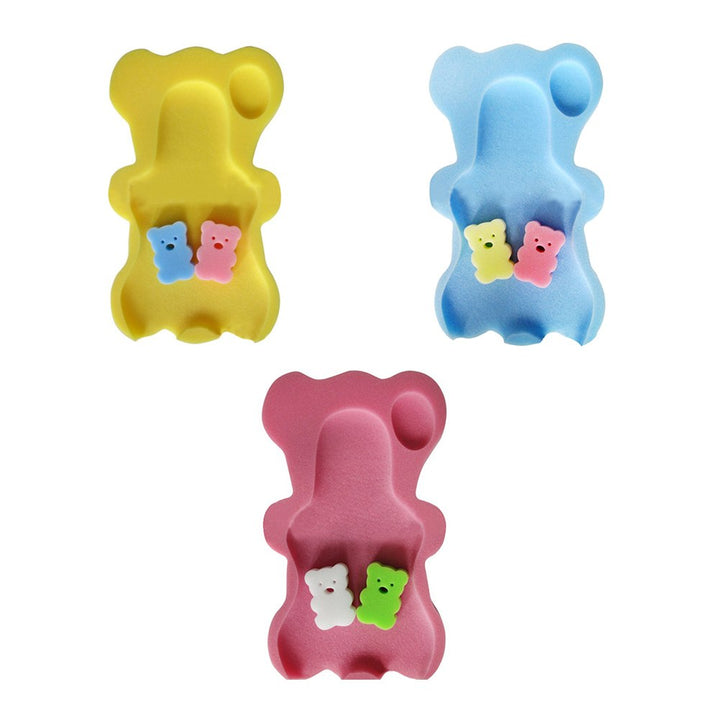 Baby Bath Sponge Mat for Soft, Supported Baby Bathing