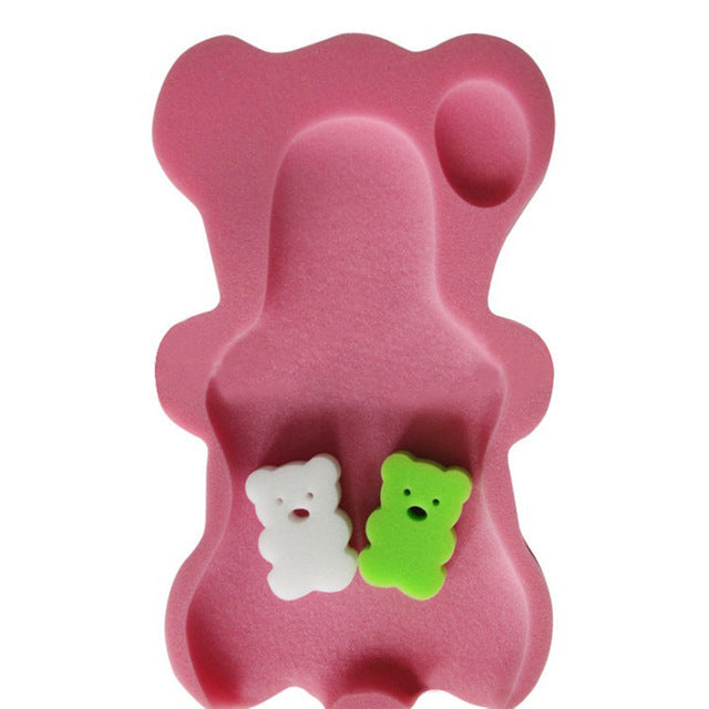 Baby Bath Sponge Mat for Soft, Supported Baby Bathing