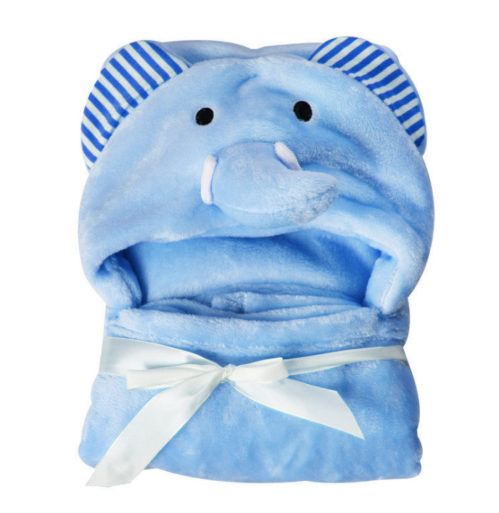 Baby Hooded Bath Towel Wrap for Cozy Post-Bath Warmth