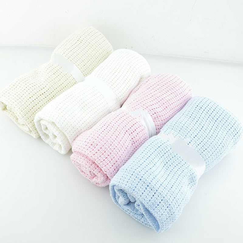 Cotton Baby Swaddle Blanket for Breathable Comfort
